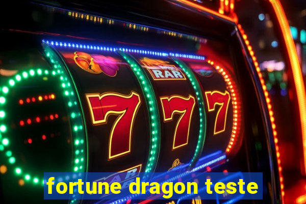 fortune dragon teste